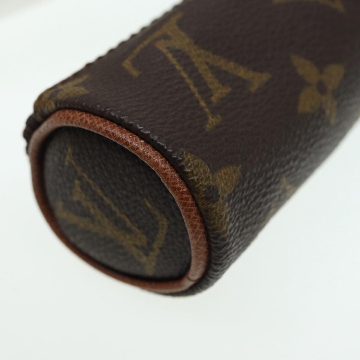 LOUIS VUITTON Monogram Etui 3 Ball de Golf Pouch M58249 LV 88053