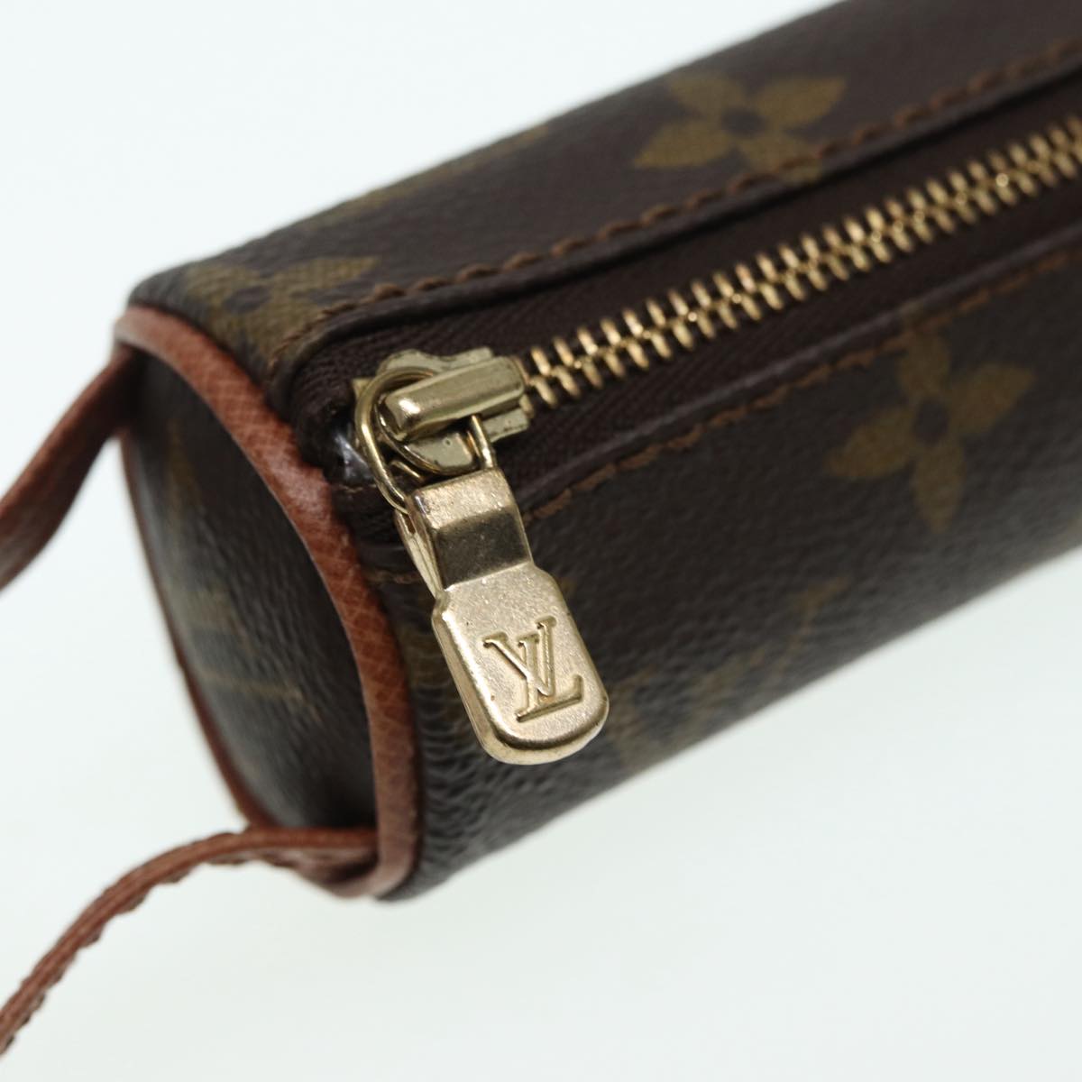 LOUIS VUITTON Monogram Etui 3 Ball de Golf Pouch M58249 LV 88053