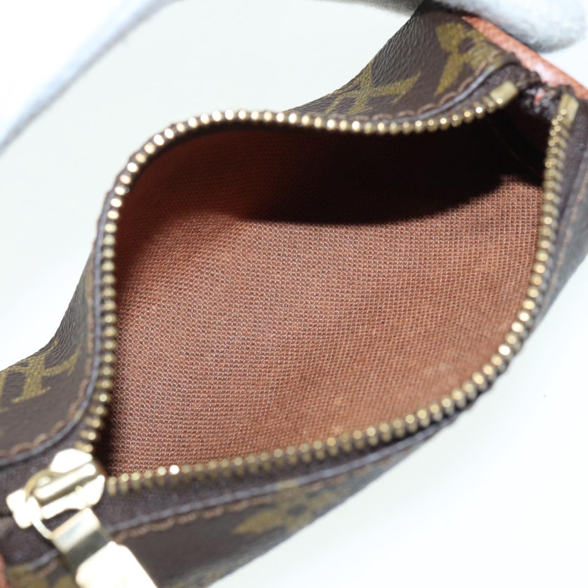 LOUIS VUITTON Monogram Etui 3 Ball de Golf Pouch M58249 LV 88053