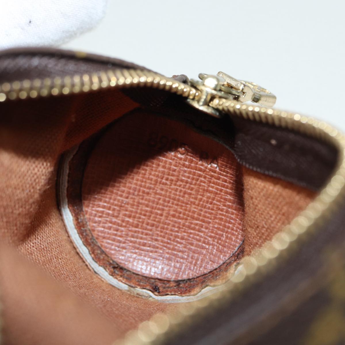 LOUIS VUITTON Monogram Etui 3 Ball de Golf Pouch M58249 LV 88053