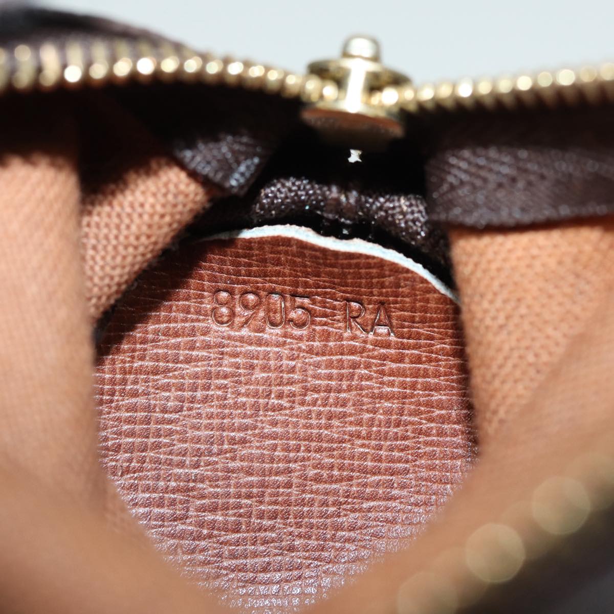 LOUIS VUITTON Monogram Etui 3 Ball de Golf Pouch M58249 LV 88053