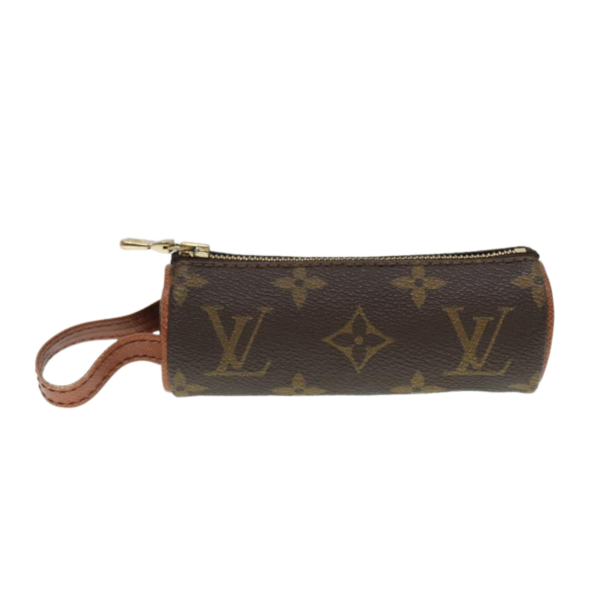 LOUIS VUITTON Monogram Etui 3 Ball de Golf Pouch M58249 LV 88053