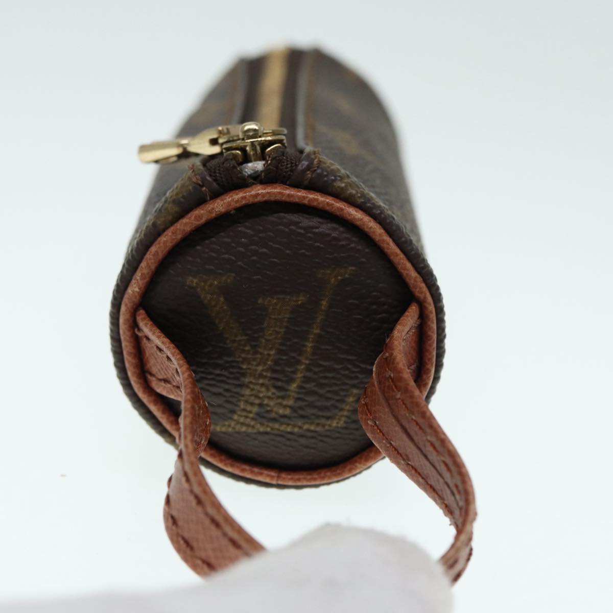 LOUIS VUITTON Monogram Etui 3 Ball de Golf Pouch M58249 LV 88053