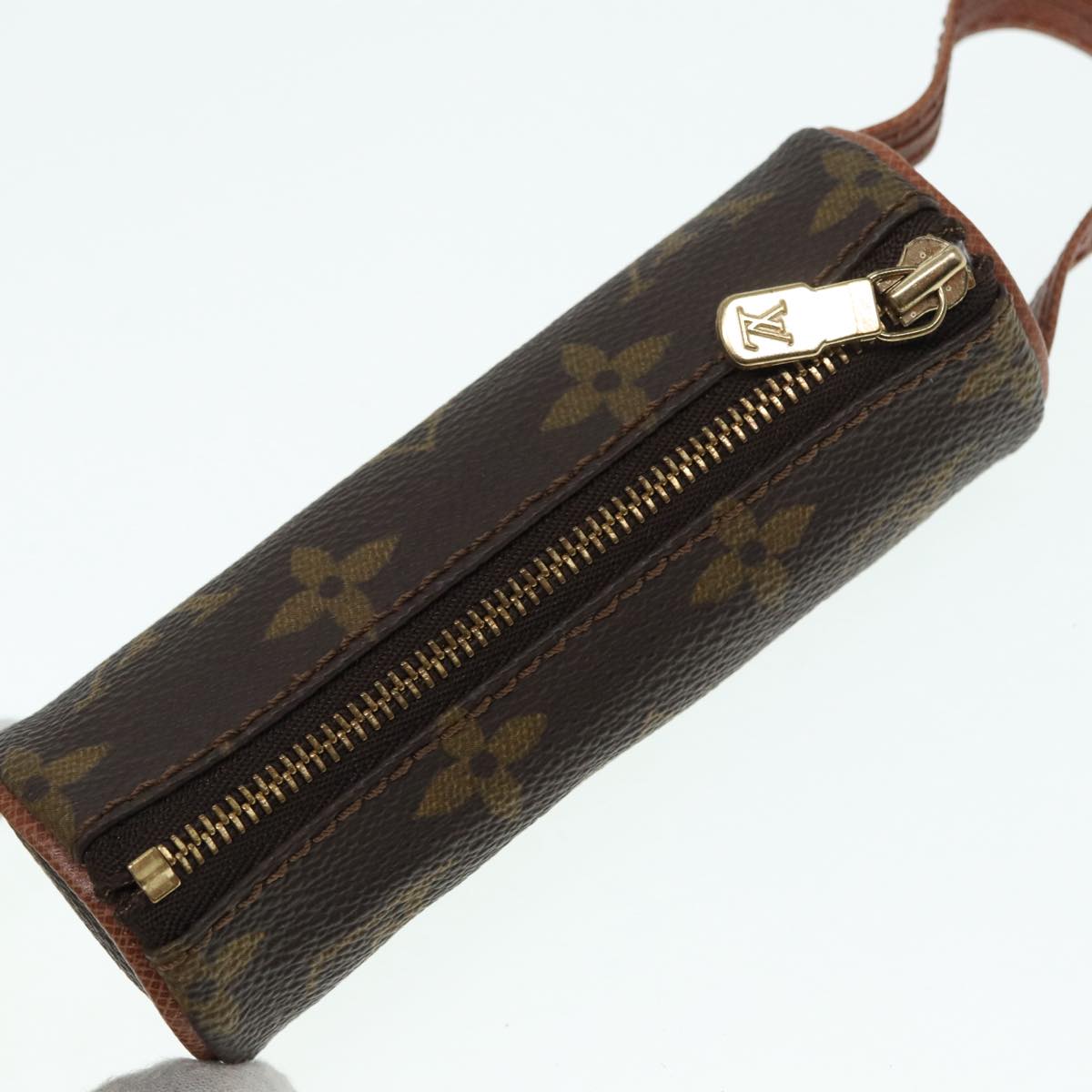 LOUIS VUITTON Monogram Etui 3 Ball de Golf Pouch M58249 LV 88053