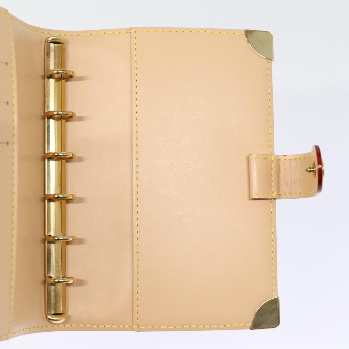 LOUIS VUITTON Multicolor Agenda PM Day Planner Cover White R21074 LV 88064
