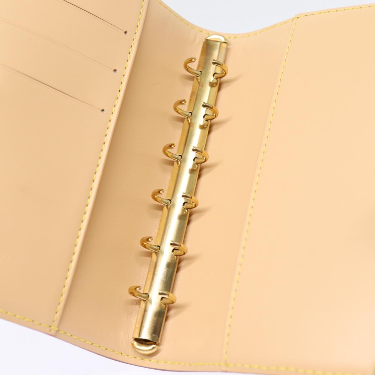 LOUIS VUITTON Multicolor Agenda PM Day Planner Cover White R21074 LV 88064