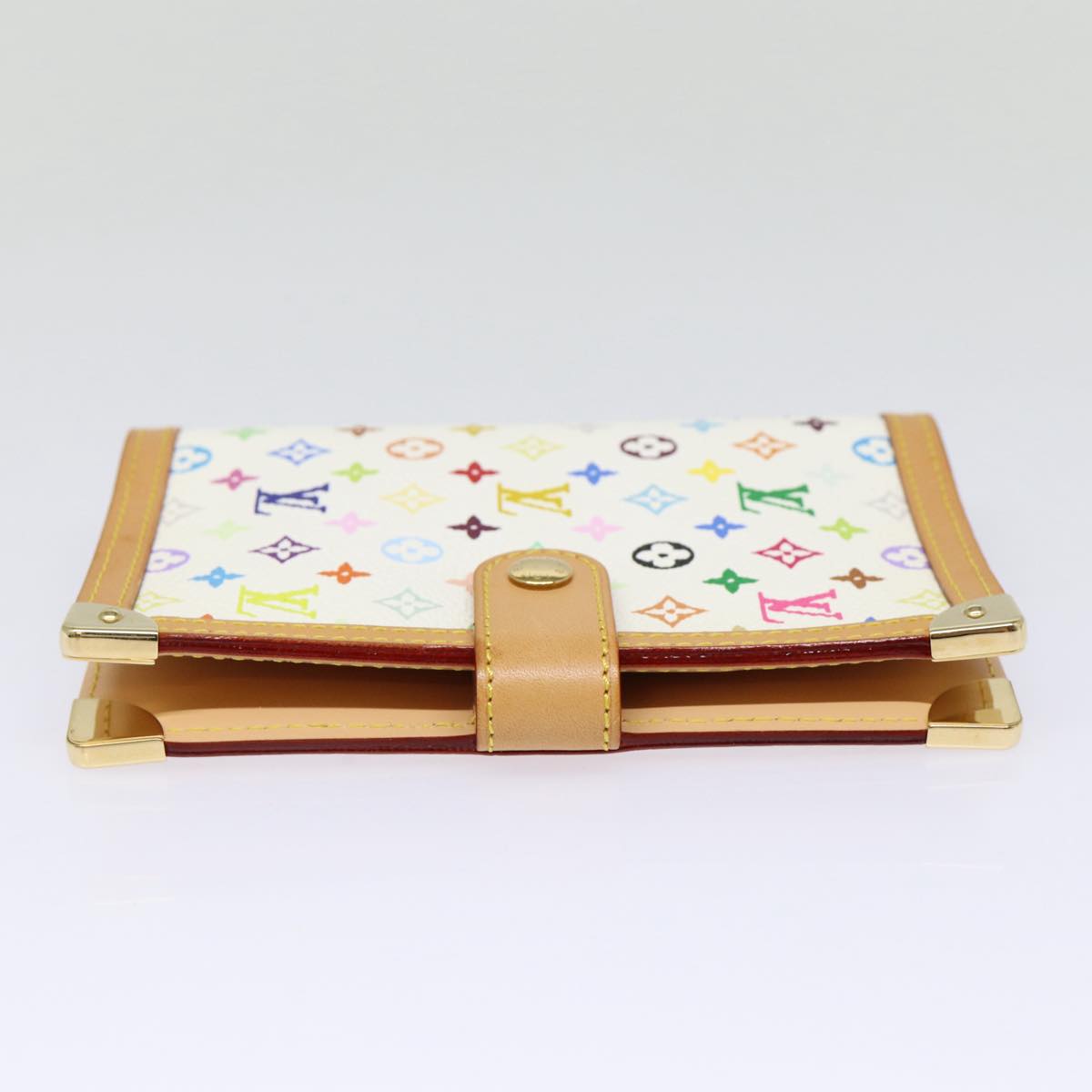 LOUIS VUITTON Multicolor Agenda PM Day Planner Cover White R21074 LV 88064