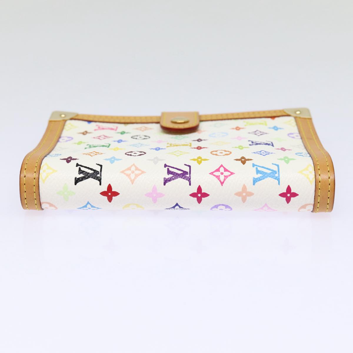 LOUIS VUITTON Multicolor Agenda PM Day Planner Cover White R21074 LV 88064