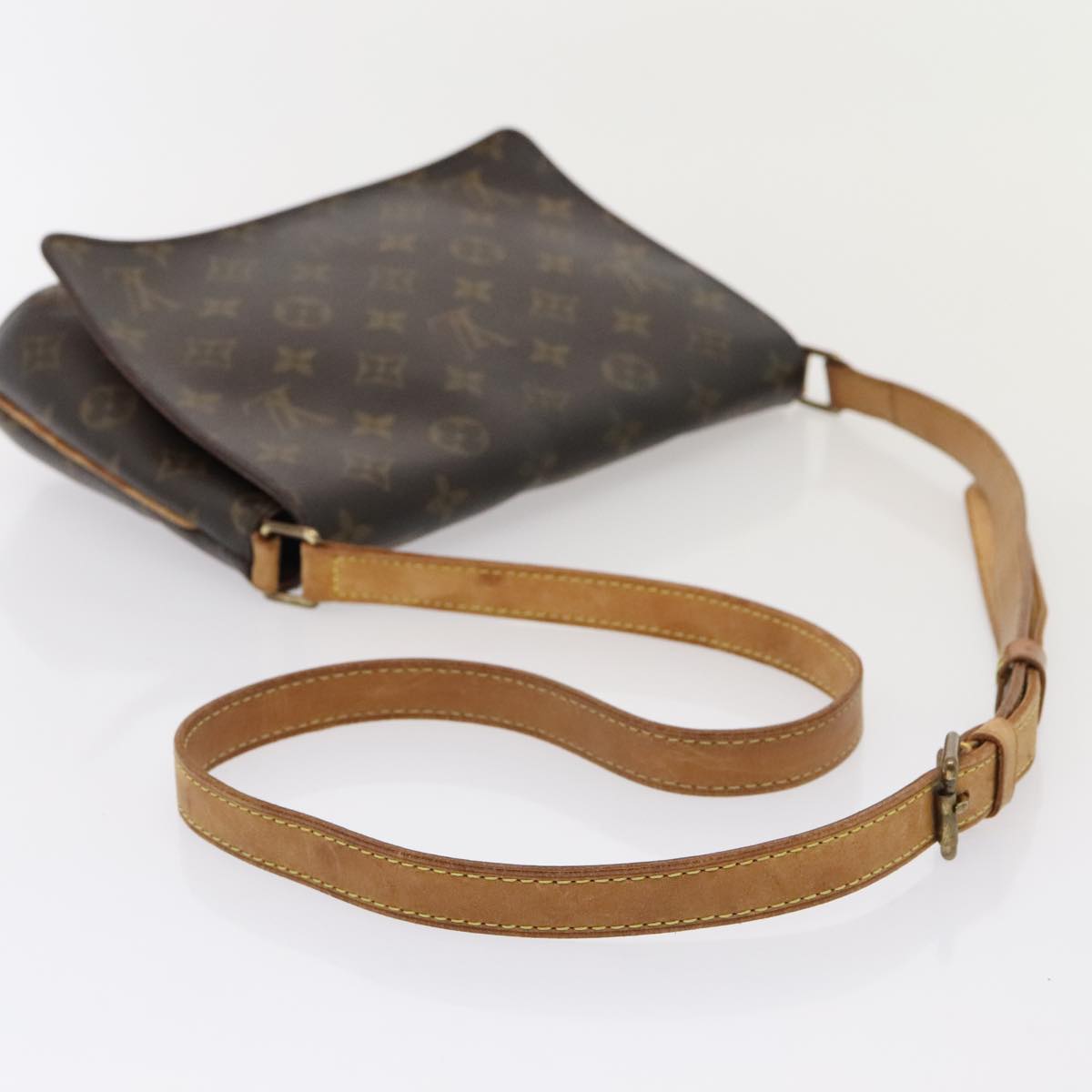 LOUIS VUITTON Monogram Musette Tango Long Shoulder Bag M51388 LV 88156