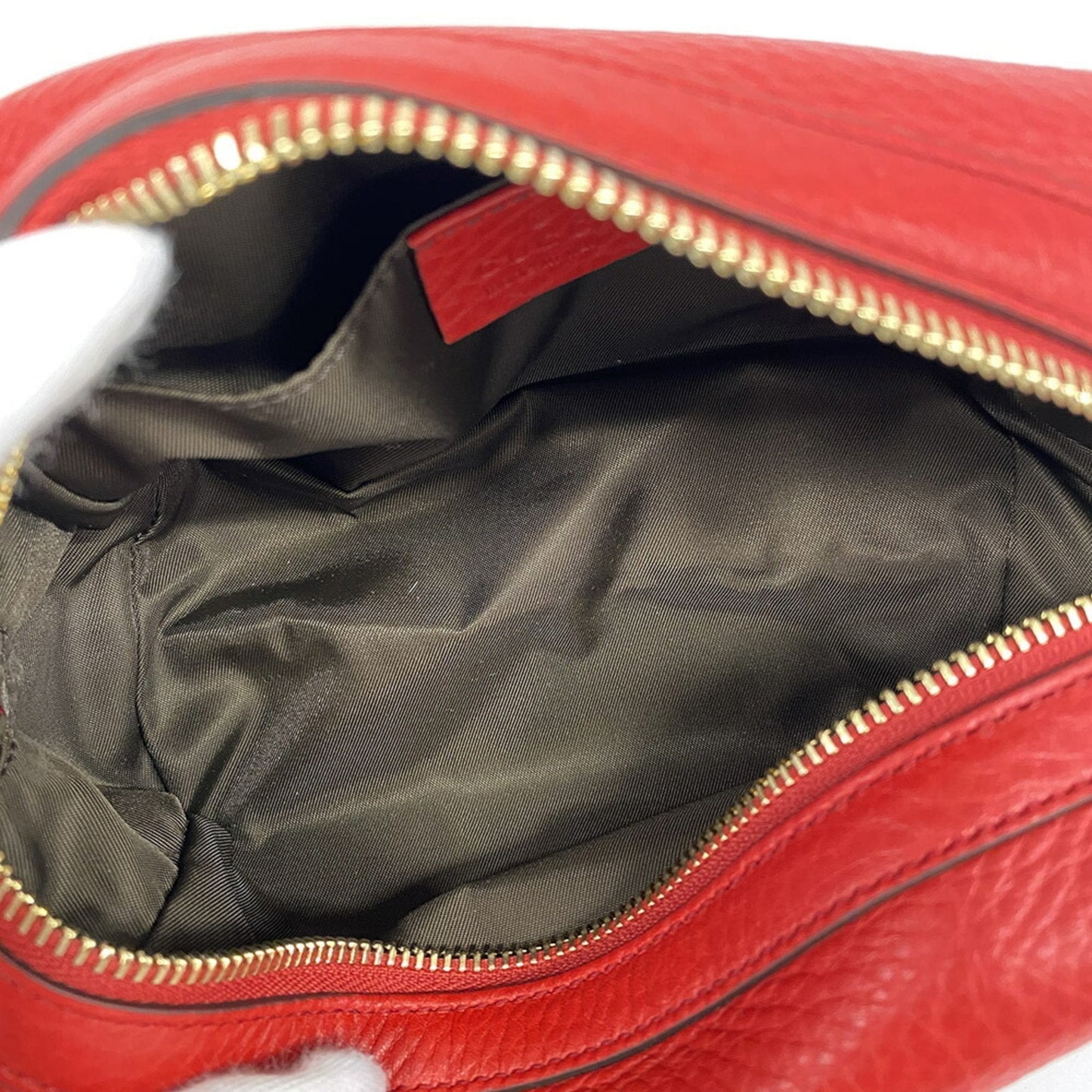 Gucci Soho  Leather Clutch Bag ()