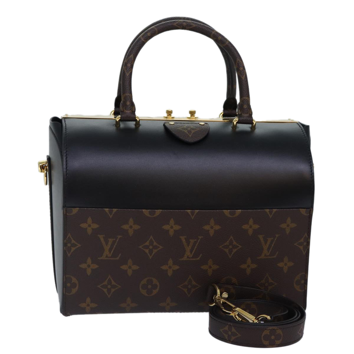 LOUIS VUITTON Monogram Speedy Doctor 25 Hand Bag M51468 LV 88186S
