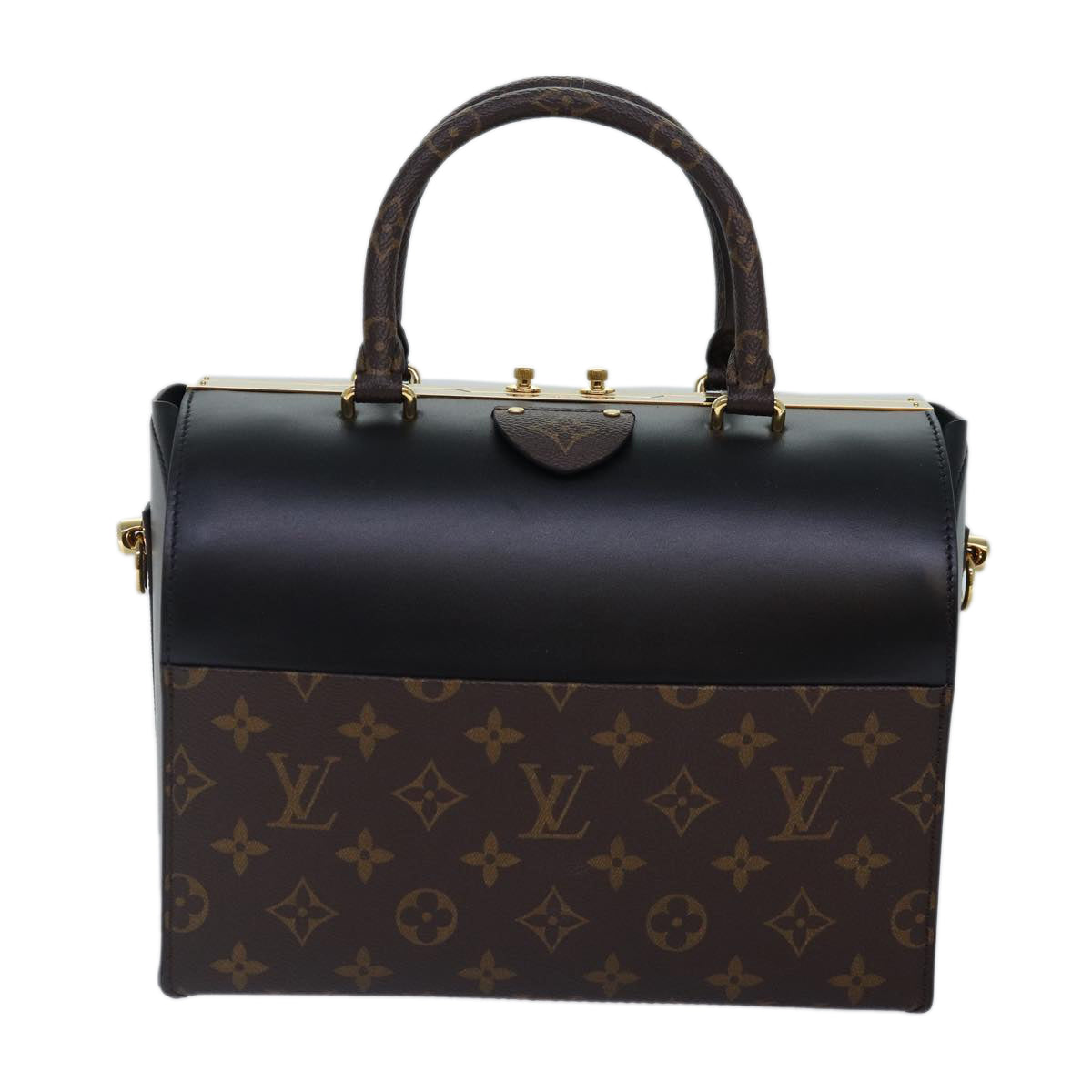 LOUIS VUITTON Monogram Speedy Doctor 25 Hand Bag M51468 LV 88186S