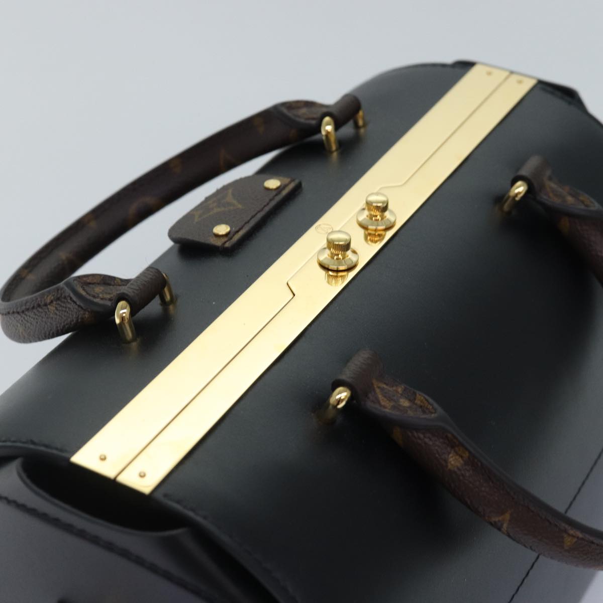 LOUIS VUITTON Monogram Speedy Doctor 25 Hand Bag M51468 LV 88186S