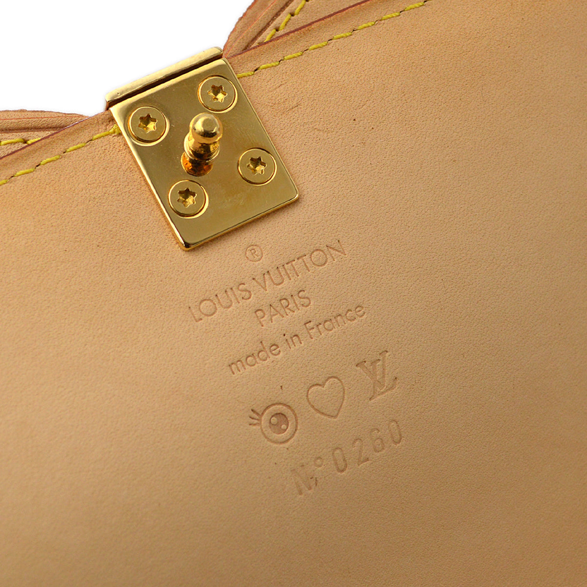 Louis Vuitton Black Eye Love Monogram Sac Lava Handbag M92050