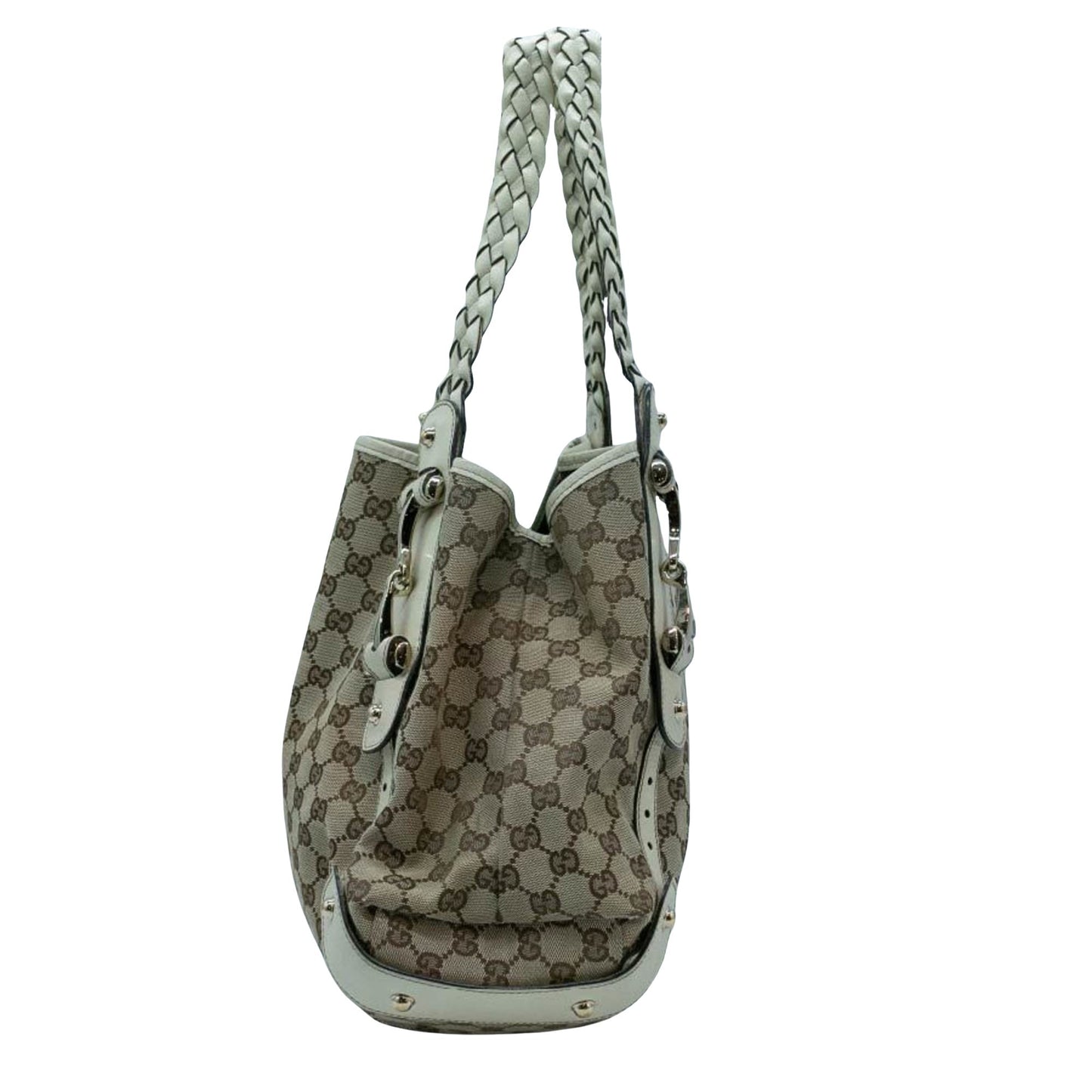 Gucci Horsebit  Canvas Tote Bag ()