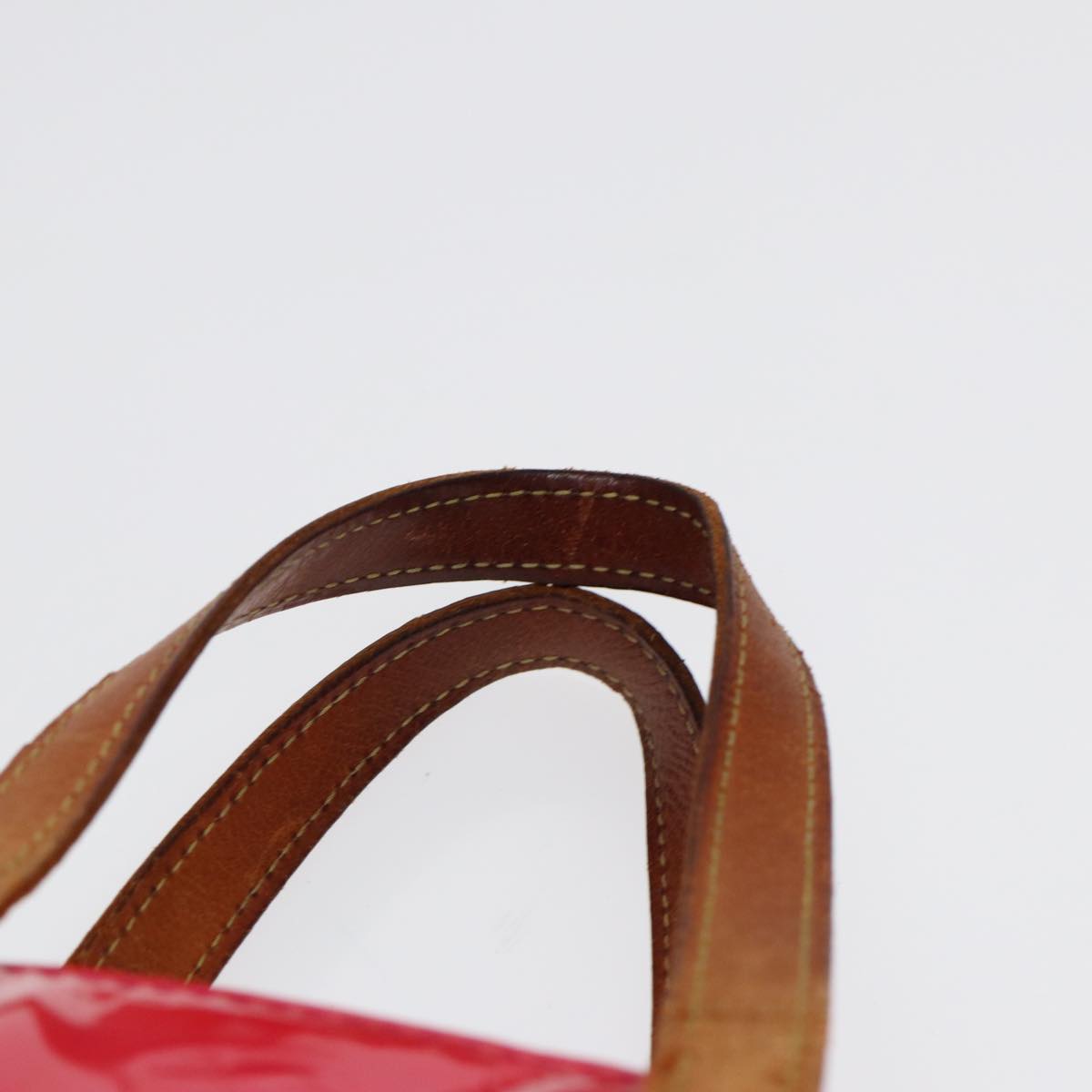 LOUIS VUITTON Monogram Vernis Reade PM Hand Bag Pink Fuchsia M91221 88300