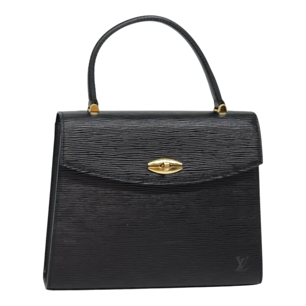 LOUIS VUITTON Epi Malesherbes Hand Bag Black M52372 LV 88304