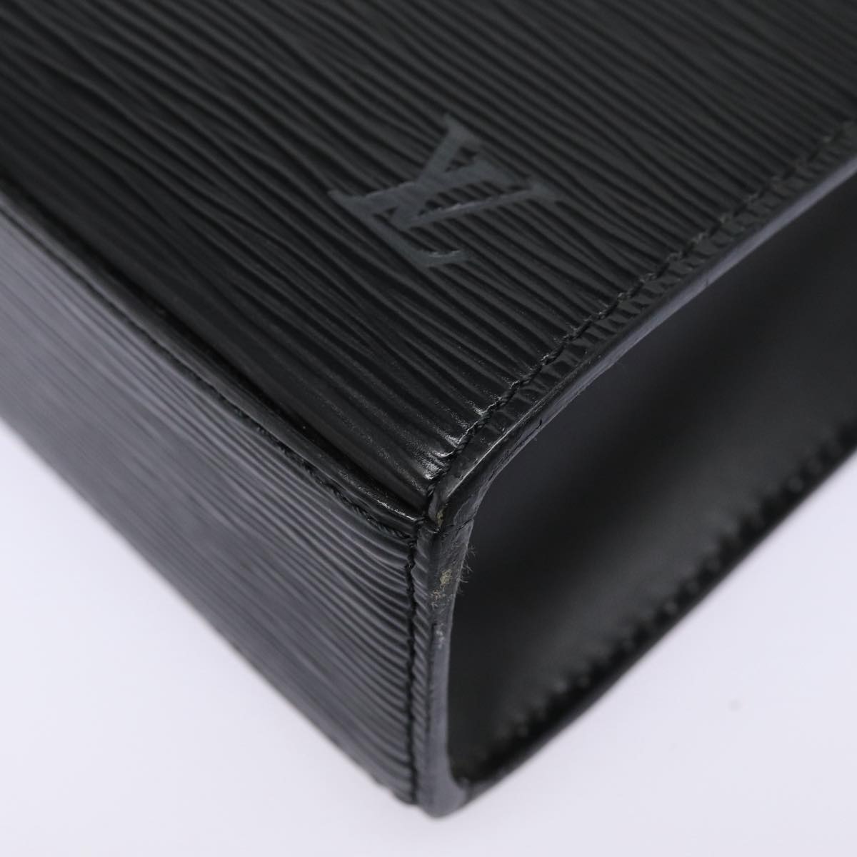 LOUIS VUITTON Epi Malesherbes Hand Bag Black M52372 LV 88304