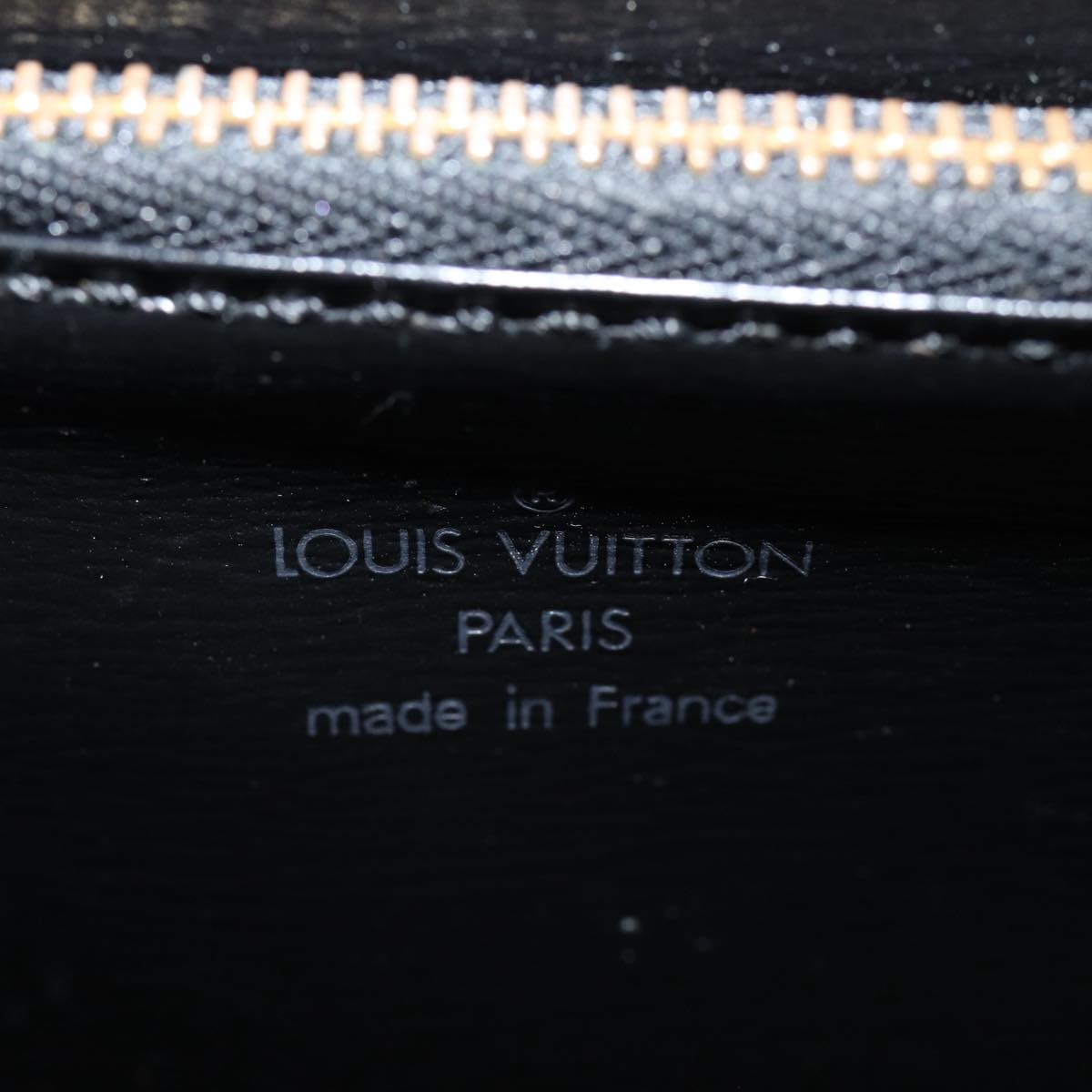 LOUIS VUITTON Epi Malesherbes Hand Bag Black M52372 LV 88304