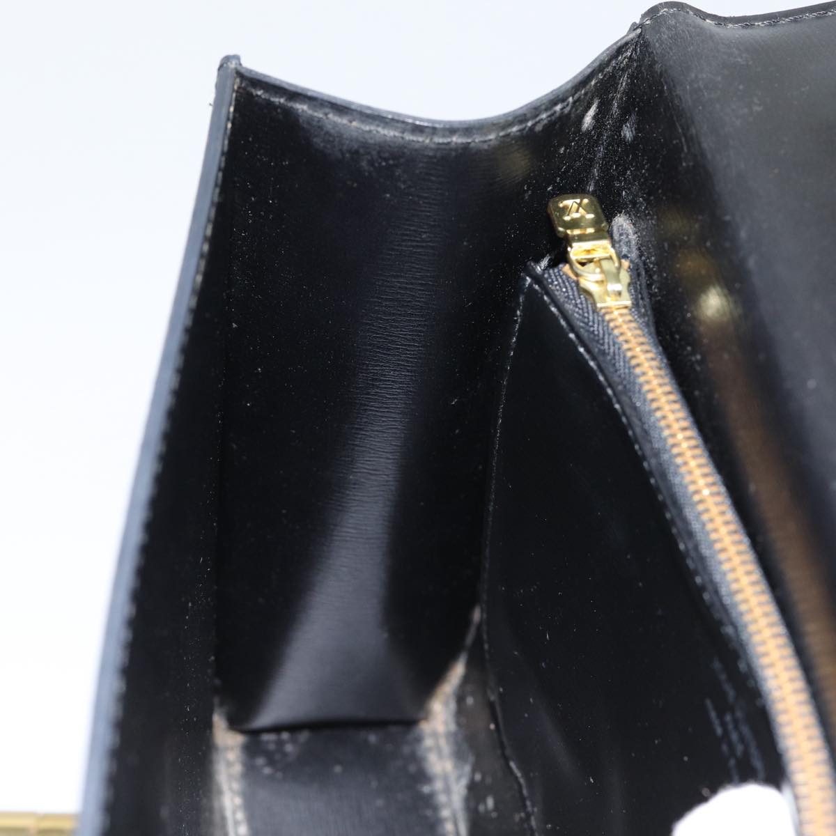 LOUIS VUITTON Epi Malesherbes Hand Bag Black M52372 LV 88304