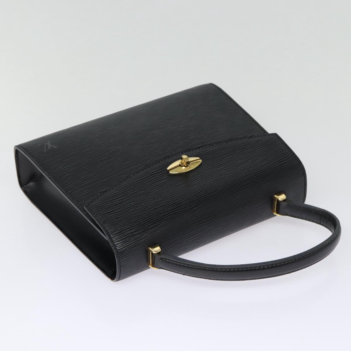 LOUIS VUITTON Epi Malesherbes Hand Bag Black M52372 LV 88304