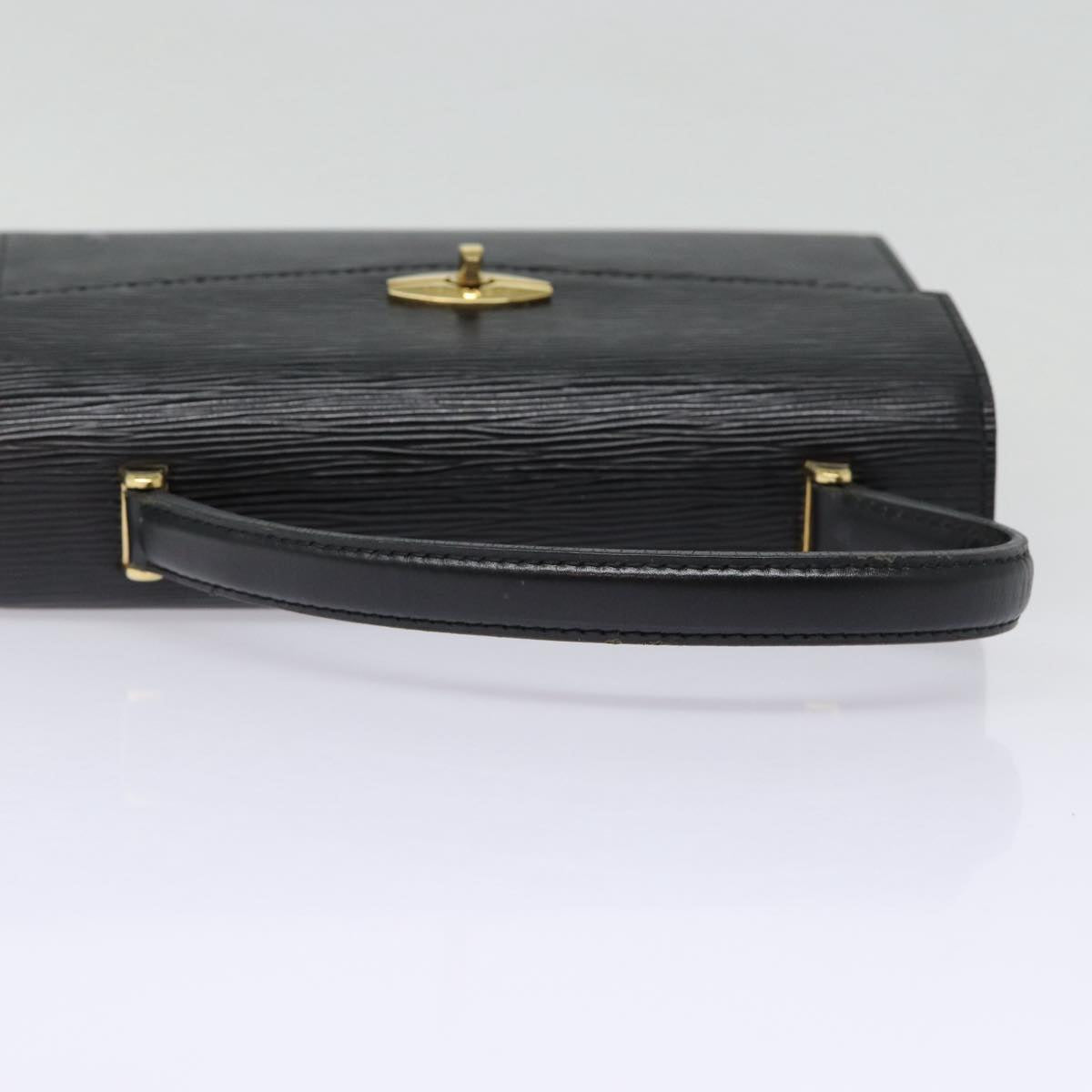 LOUIS VUITTON Epi Malesherbes Hand Bag Black M52372 LV 88304