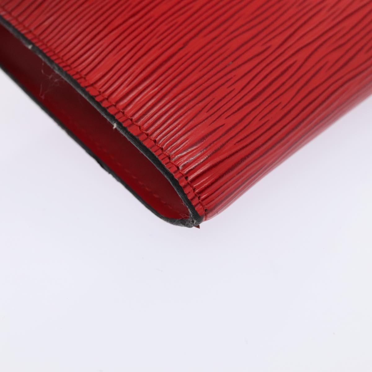 LOUIS VUITTON Epi Pochette Accessoires Accessory Pouch Red M52987 LV 88309