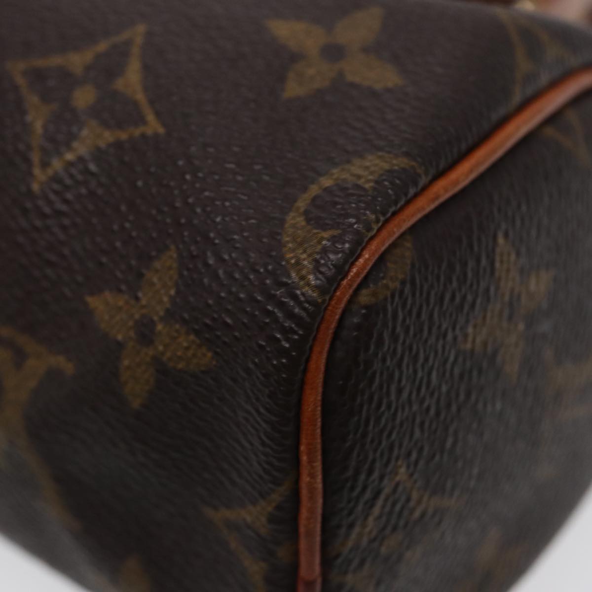 LOUIS VUITTON Monogram Mini Speedy Hand Bag M41534 LV 88317