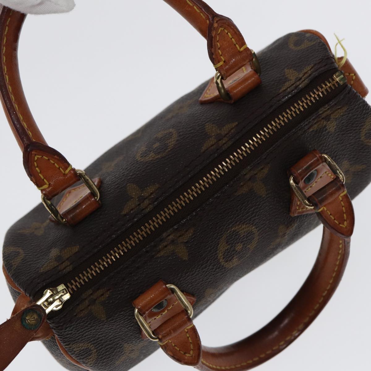 LOUIS VUITTON Monogram Mini Speedy Hand Bag M41534 LV 88317