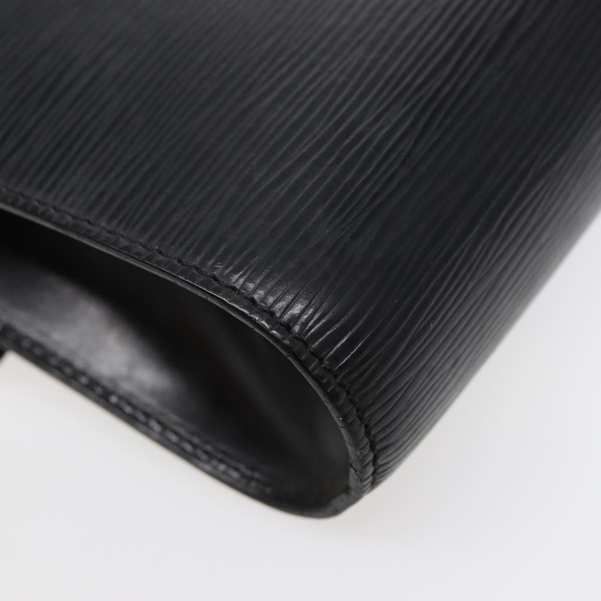 LOUIS VUITTON Epi Chaillot Clutch Bag Black M52542 LV 88321