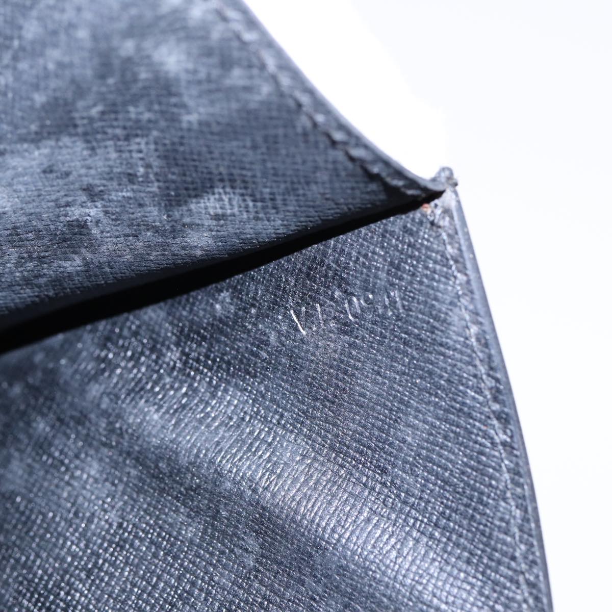 LOUIS VUITTON Epi Chaillot Clutch Bag Black M52542 LV 88321