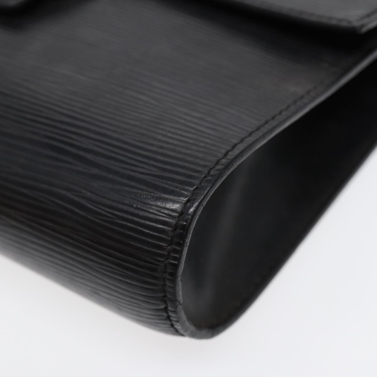 LOUIS VUITTON Epi Chaillot Clutch Bag Black M52542 LV 88321