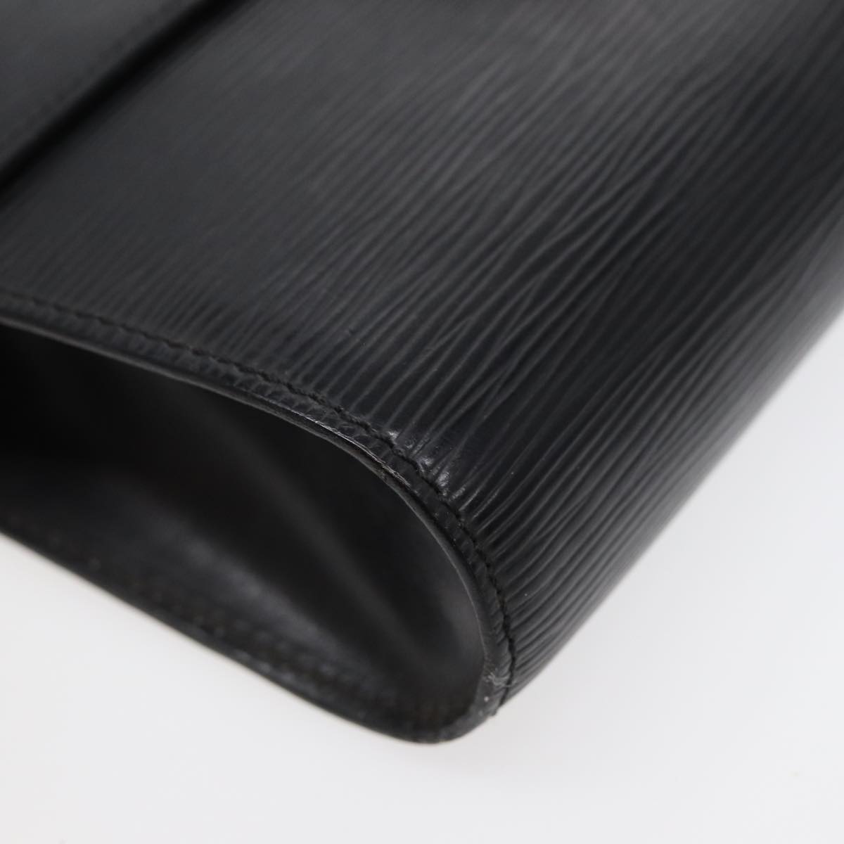 LOUIS VUITTON Epi Chaillot Clutch Bag Black M52542 LV 88321