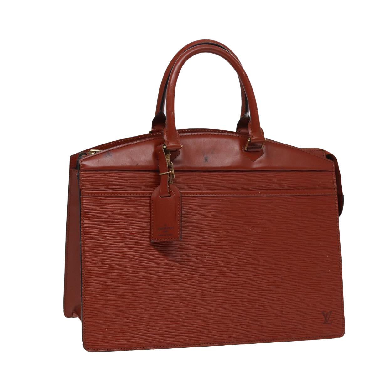 LOUIS VUITTON Epi Riviera Hand Bag Brown M48183 LV 88323