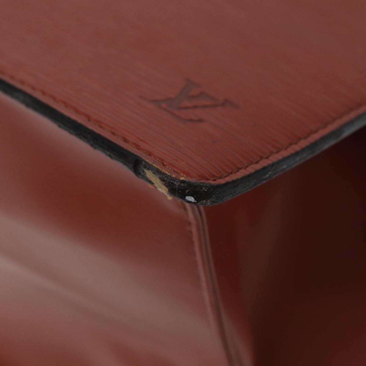 LOUIS VUITTON Epi Riviera Hand Bag Brown M48183 LV 88323