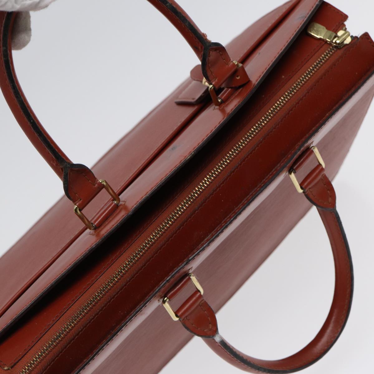 LOUIS VUITTON Epi Riviera Hand Bag Brown M48183 LV 88323
