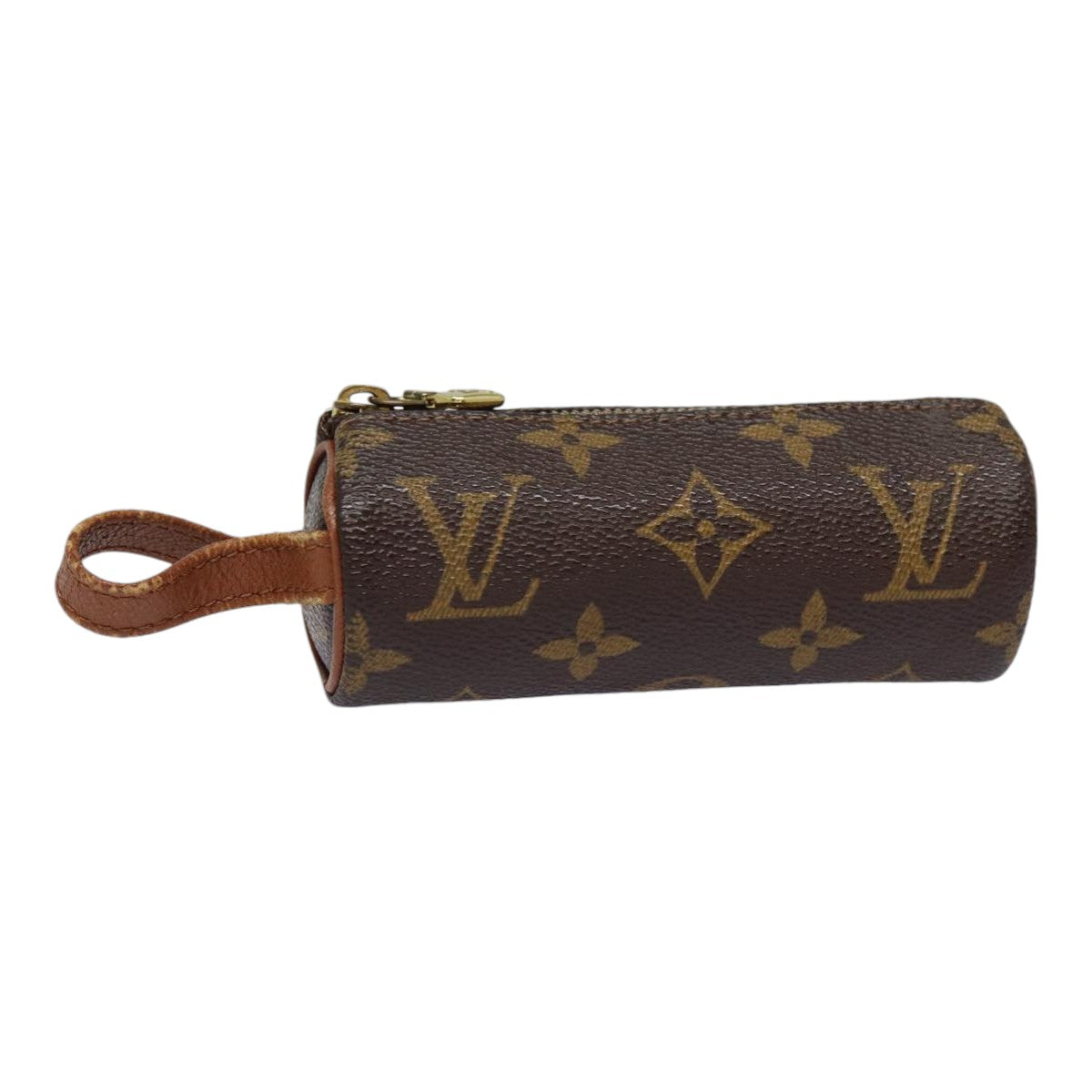 LOUIS VUITTON Monogram Etui 3 Ball de Golf Pouch M58249 LV 88327