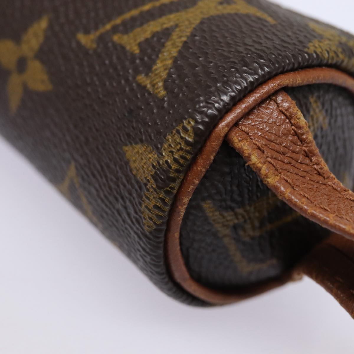 LOUIS VUITTON Monogram Etui 3 Ball de Golf Pouch M58249 LV 88327