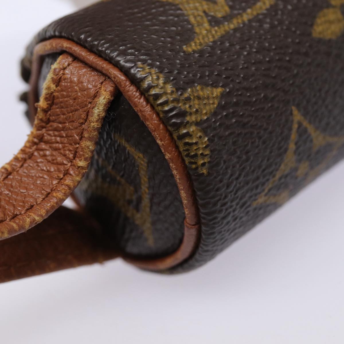 LOUIS VUITTON Monogram Etui 3 Ball de Golf Pouch M58249 LV 88327