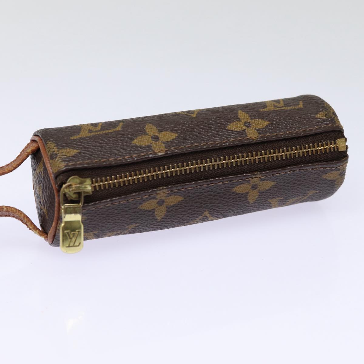 LOUIS VUITTON Monogram Etui 3 Ball de Golf Pouch M58249 LV 88327