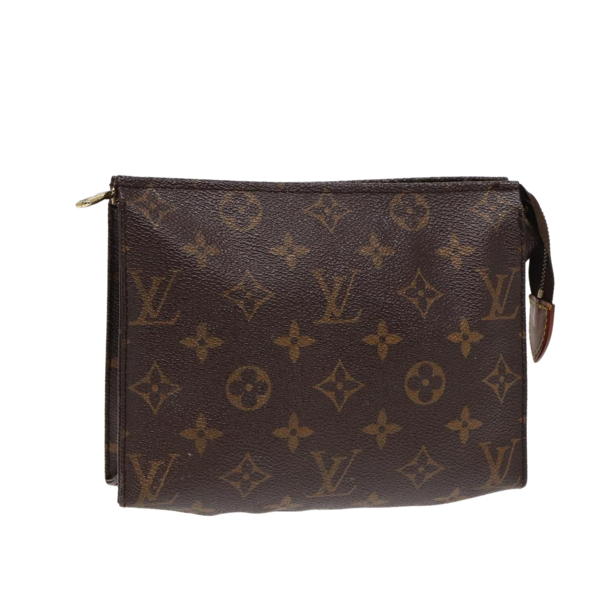 LOUIS VUITTON Monogram Poche Toilette 19 Pouch M47544 LV 88328
