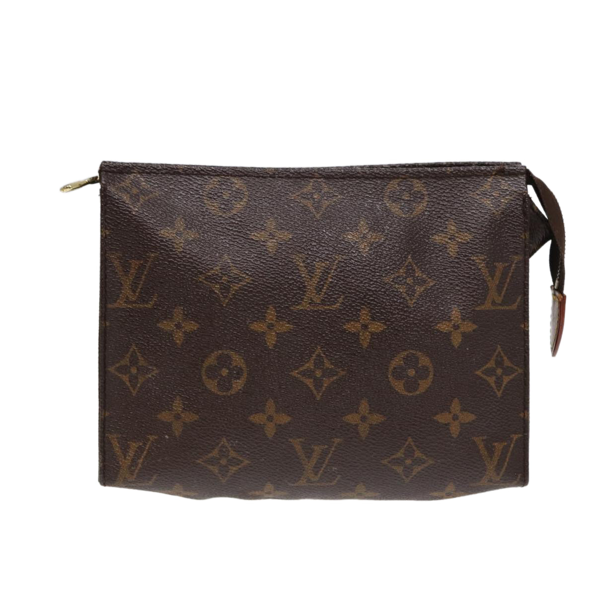 LOUIS VUITTON Monogram Poche Toilette 19 Pouch M47544 LV 88328