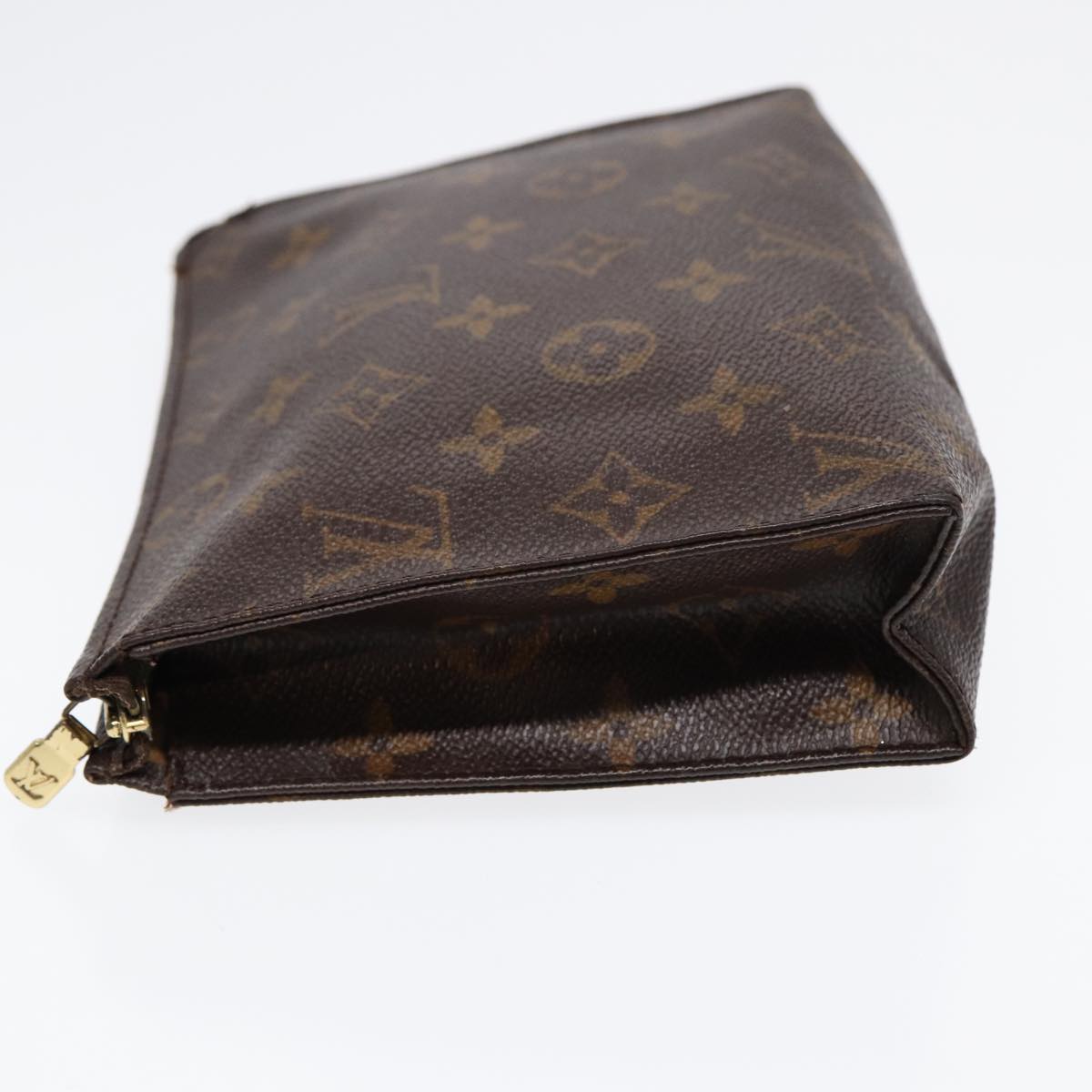 LOUIS VUITTON Monogram Poche Toilette 19 Pouch M47544 LV 88328