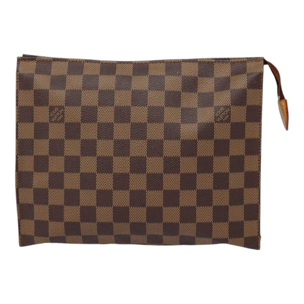 LOUIS VUITTON Damier Ebene Poche Toilette 26 Pouch N47543 LV 88332