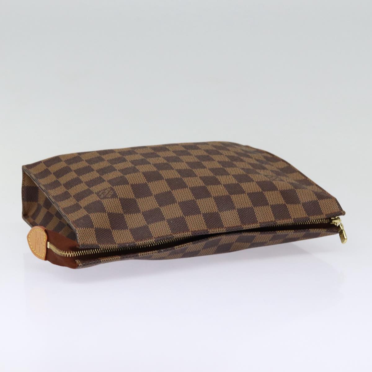LOUIS VUITTON Damier Ebene Poche Toilette 26 Pouch N47543 LV 88332