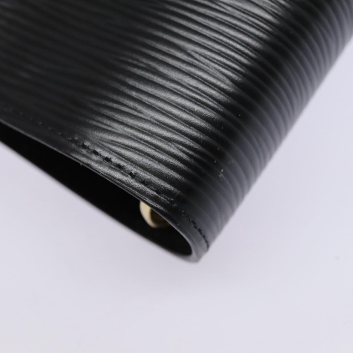 LOUIS VUITTON Epi Agenda GM Day Planner Cover Black R20212 LV 88333