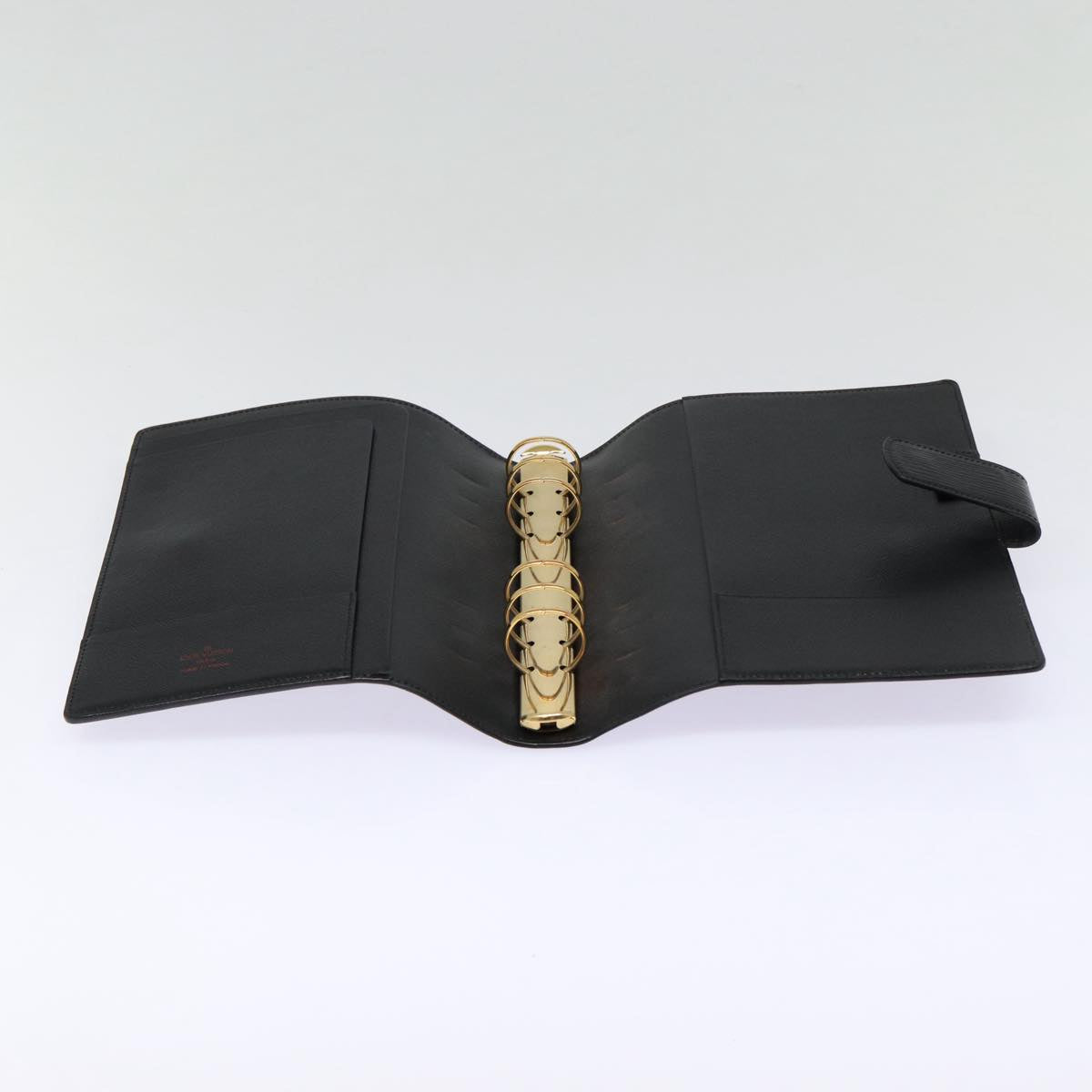LOUIS VUITTON Epi Agenda GM Day Planner Cover Black R20212 LV 88333
