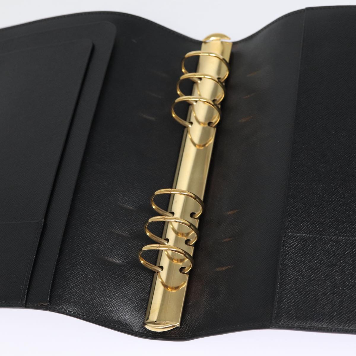 LOUIS VUITTON Epi Agenda GM Day Planner Cover Black R20212 LV 88333