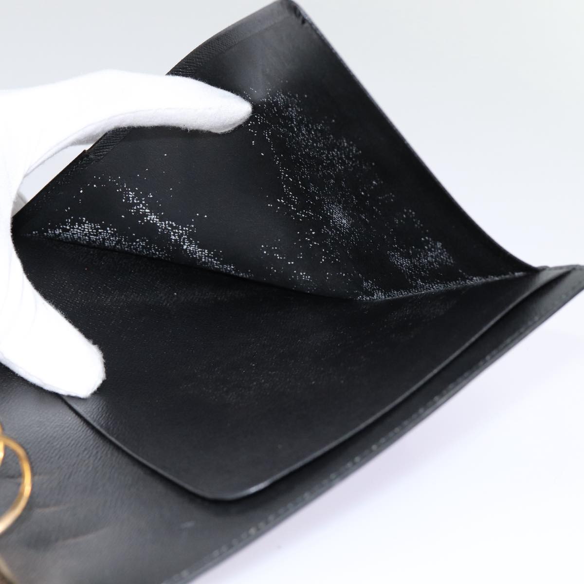 LOUIS VUITTON Epi Agenda GM Day Planner Cover Black R20212 LV 88333