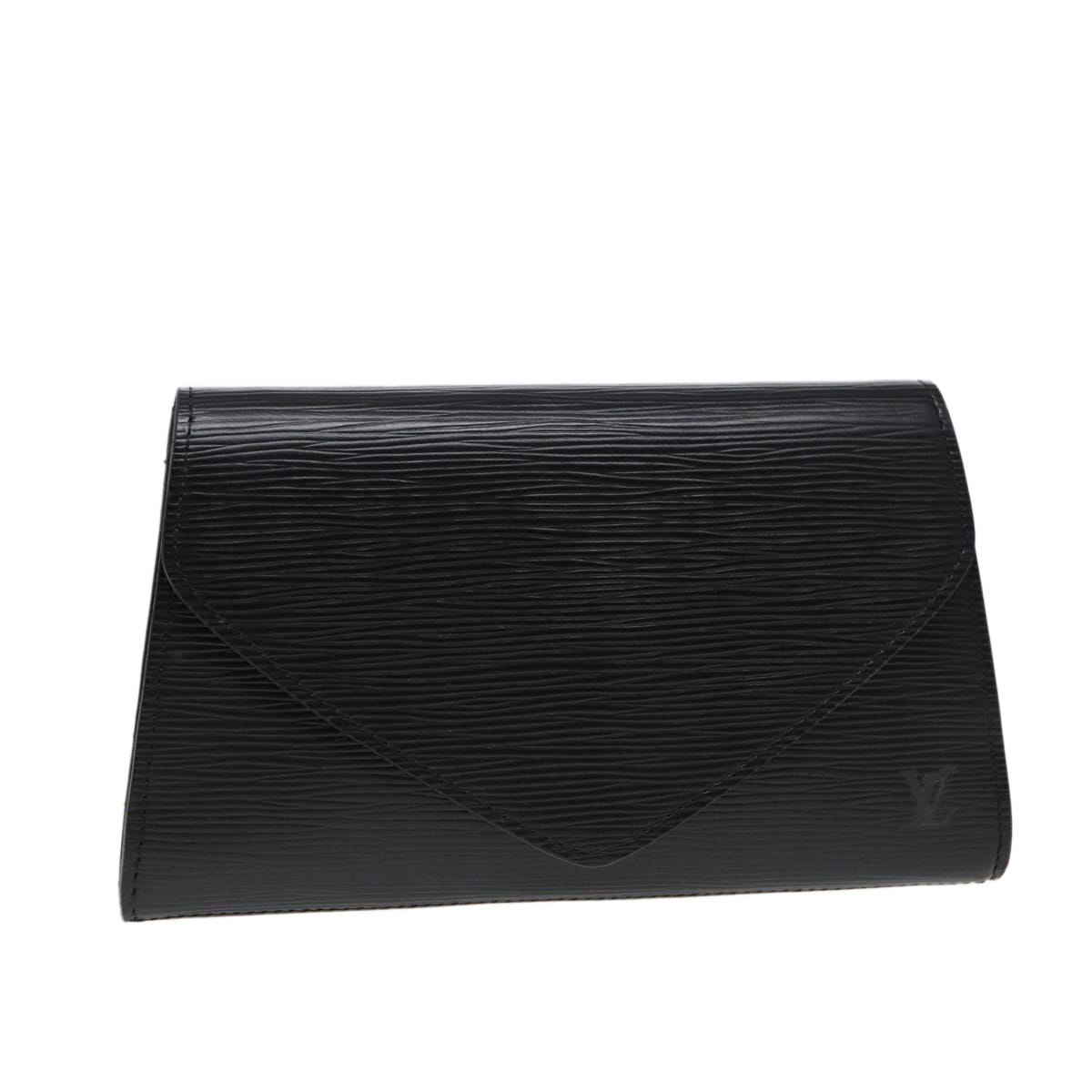 LOUIS VUITTON Epi Art Deco Clutch Bag Black M52632 LV 88337